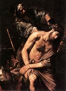 VALENTIN DE BOULOGNE Crowning with Thorns wr oil painting on canvas